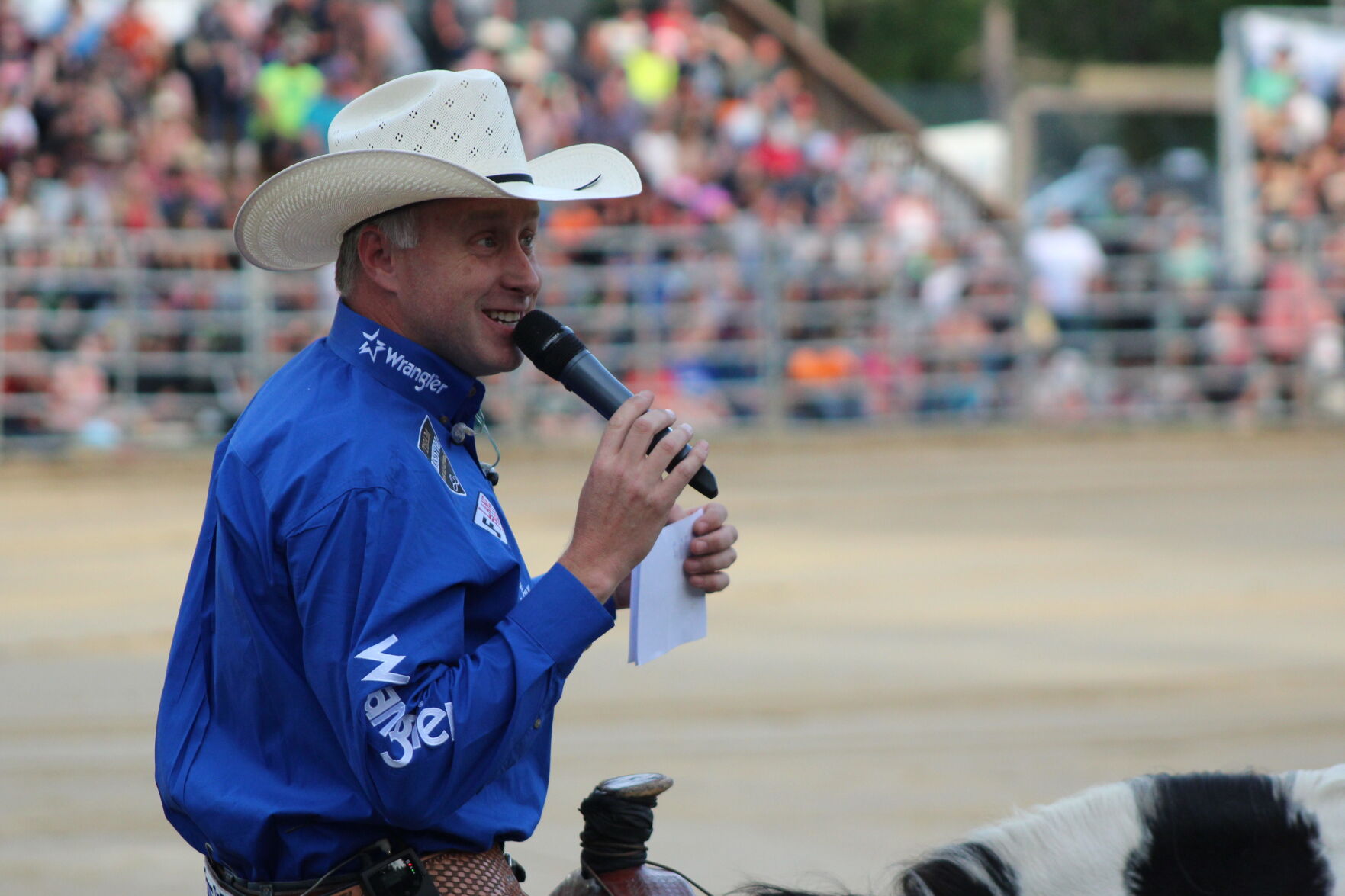 PRCA Announcer Scott Grover